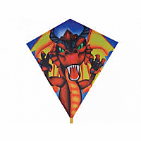 30 inch Diamond Kite - Flame Wing  