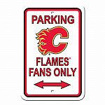 Calgary Flames Reserved Parking Sign 