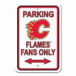 Calgary Flames Reserved Parking Sign