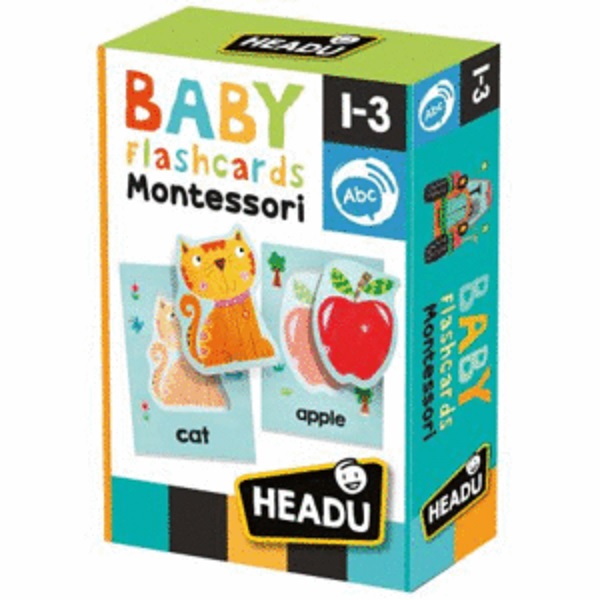 Montessori Baby Flash Cards English Toy Sense