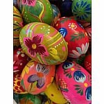 Easter Egg Wooden Flower Design