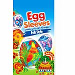 Easter Egg Sleeves: Fairies, Folkstyle, Teddies - Assorted