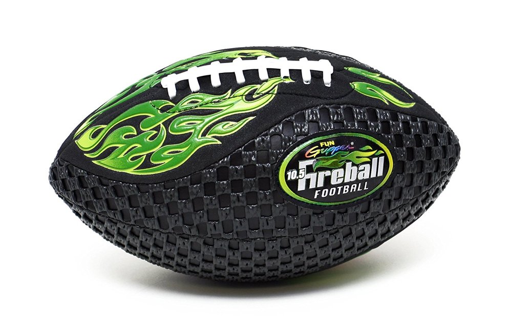 Fun Gripper 10.5" Fireball Sport Football Toy Sense