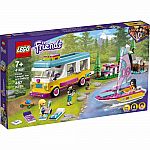 Lego Friends: Forest Camper Van and Sailboat