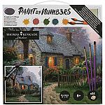 Paint By Numbers - Foxglove Cottage by Thomas Kinkade