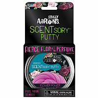 Flower Power Fierce Floral Perfume SCENTsory Putty - Crazy Aaron's Thinking Putty
