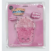 Flippin' Fun Maze Keychain - Frappe