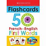 Flashcards 50 French-English Words.