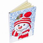 Crystal Art Notebook - Friendly Snowman  