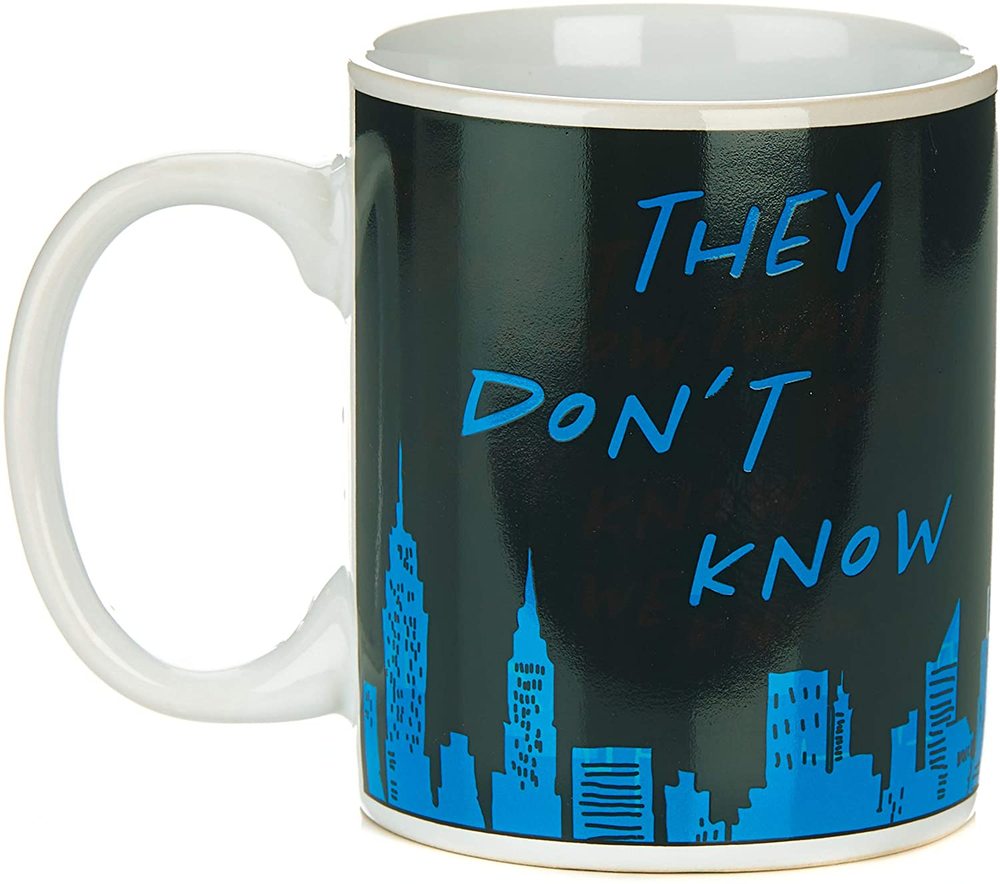 FRIENDS THE TELEVISION SERIES HEAT CHANGE TEA / COFFEE MUG THEY DON'T KNOW