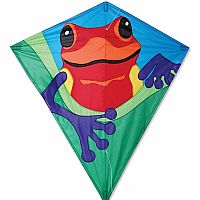 30 inch Diamond Kite - Poison Dart Frog