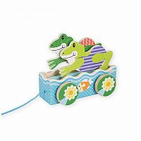 First Play Friendly Frogs Pull Toy. 