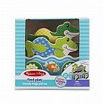 First Play Friendly Frogs Pull Toy.
