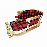 Frontier Sleigh With Plaid Pad
