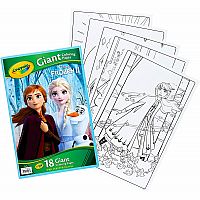 Crayola Giant Colouring Pages - Frozen 2