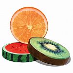 Sweet Dreams Fine Fruit Pillow 15 inch - Assorted