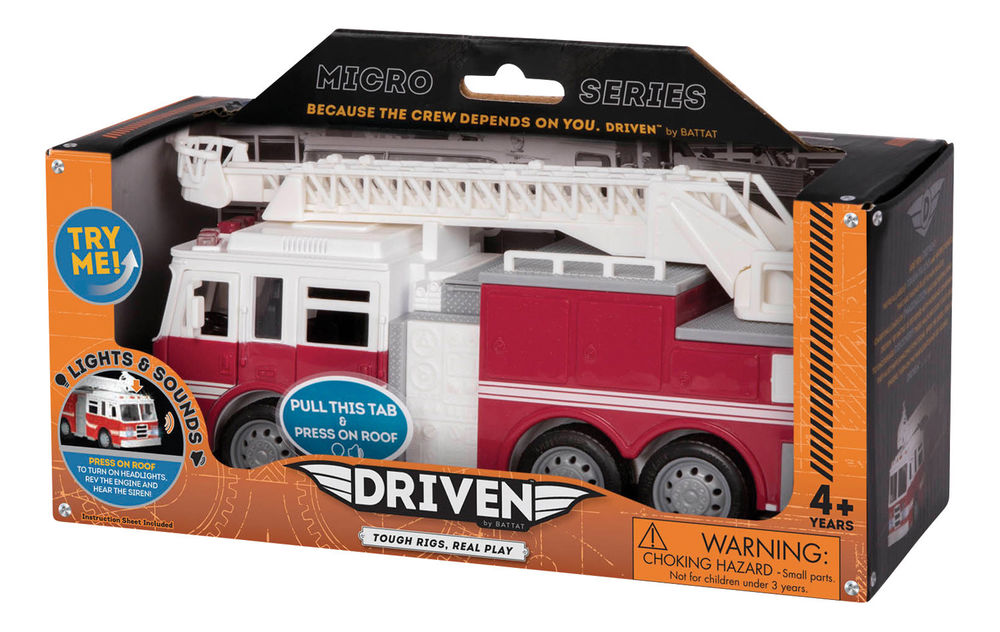 driven fire truck toy