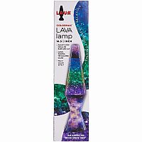 14.5 inch Colormax Lava Lamp - Galaxy Decal Base 