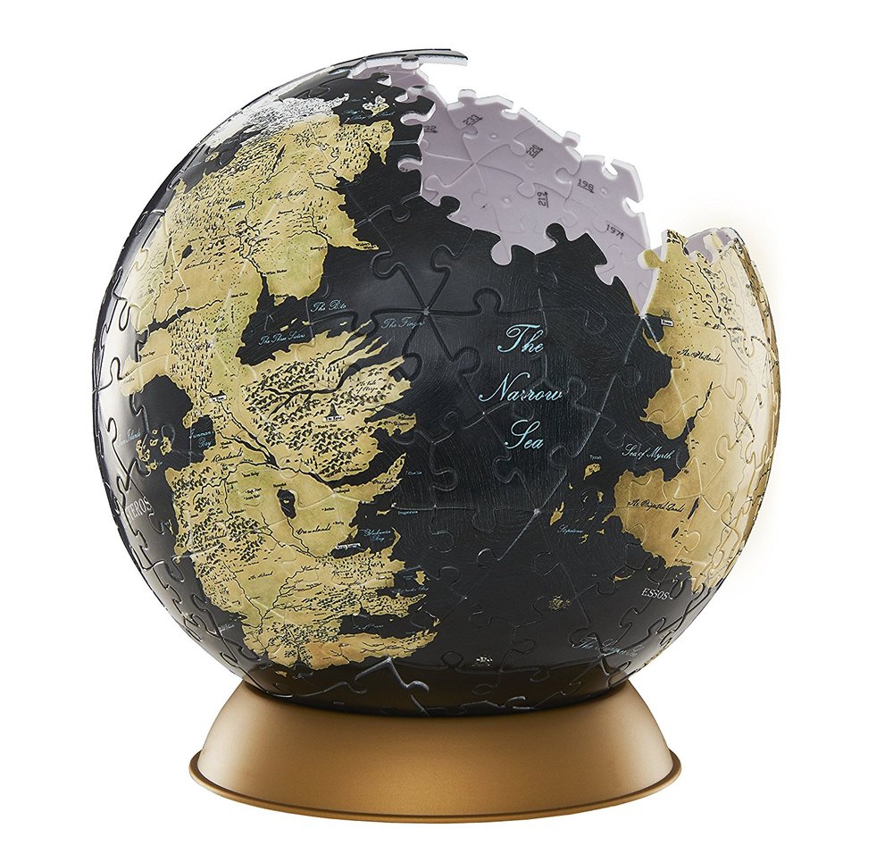 Game Of Thrones Westeros And Essos Globe Puzzle Toy Sense