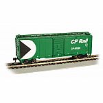 CP Rail Green 40' Boxcar - HO Scale