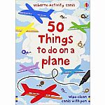 50 Things To Do On A Plane Cards .