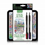 Crayola 20 Signature Detailing Gel Pens.