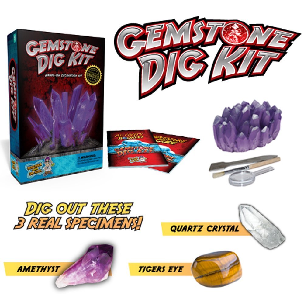 Gemstone Dig Kit Toy Sense