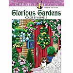 Creative Haven - Glorious Gardens Colour By Number 