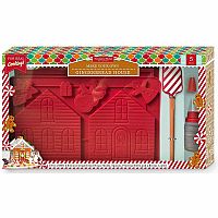 Gingerbread House 5-Piece Baking Set 