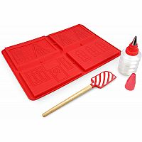 Gingerbread House 5-Piece Baking Set 