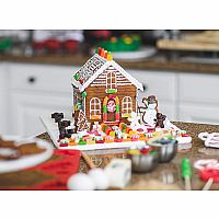 Gingerbread House 5-Piece Baking Set 