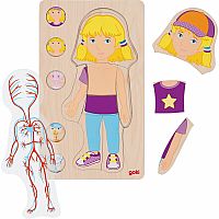 Human Body Puzzle - Girl 