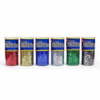 4 oz. Glitter in 6 Assorted Colours 