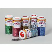 6 Colour Assortment Glitter Crystals  