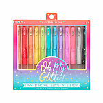 Oh My Glitter! 0.8 mm Retractable Glitter Ink Gel Pens  