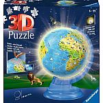 3D Children’s Globe - Night Puzzleball, 188 Pieces
