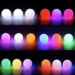 Wes Penden Signature Series Glow.0 LED Juggling Balls. 