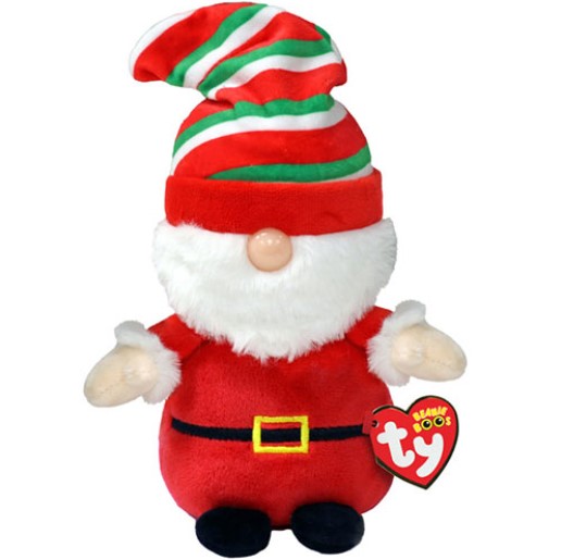 Gnewman the Christmas Gnome - Ty Beanie Boos - Retired - Toy Sense