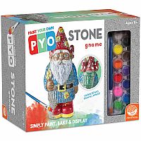 Paint-Your-Own Stone: Gnome.