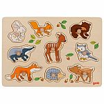 Forest Animal Peg Puzzle