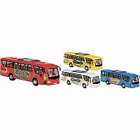 Die Cast Coach Travel Bus - Assortment