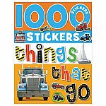 1000 Stickers Things That Go Sticker Book