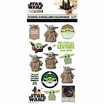 Star Wars The Mandalorian Stickers - 4 Sheets.