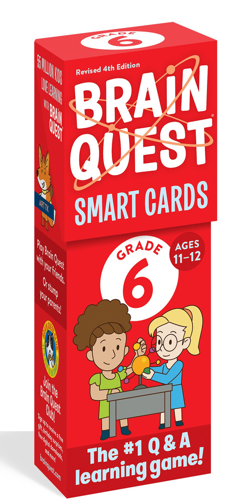 Brain Quest: Smart Cards Grade 6 - Toy Sense