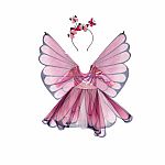 Butterfly Twirl Dress with Wings - Size 3-4