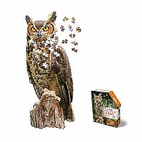 I am Great Horned Owl - Madd Capp Puzzles   