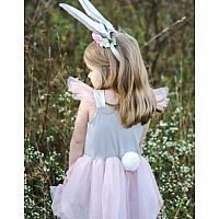 Woodland Bunny Dress and Headpiece - Size 5-6