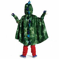Green Dragon Cape with Claws - Size 5-6