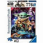 Ravensburger 776 piece puzzle: Star Wars Grogu's Journey