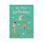 Gymnastics It's Your Birthday! Card